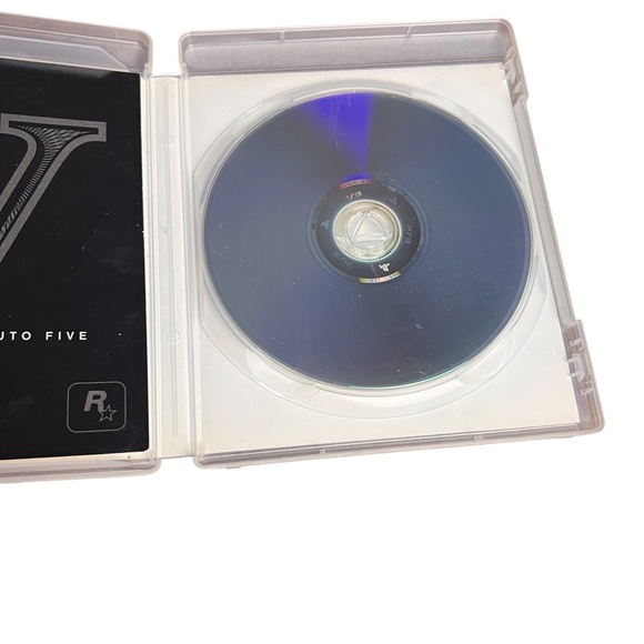 Grand Theft Auto V GTA 5 (Sony PlayStation 3, 2013) Complete w/Case & Manual - Picture 3 of 3